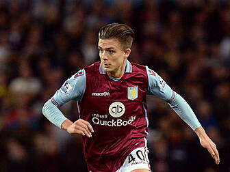 How far down is Grealish in En...